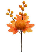 Artificial Autumn/Halloween Pumpkin Pick