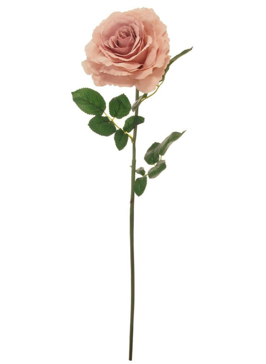 Justartificial.co.uk Tudor Open Rose Pink 74cm