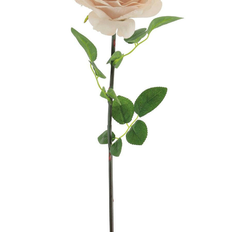 Justartificial.co.uk Tudor Open Rose Nude 74cm