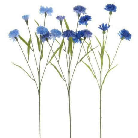 Artificial Silk Cornflower Blue