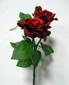Artificial Silk Water Roses Single Stem