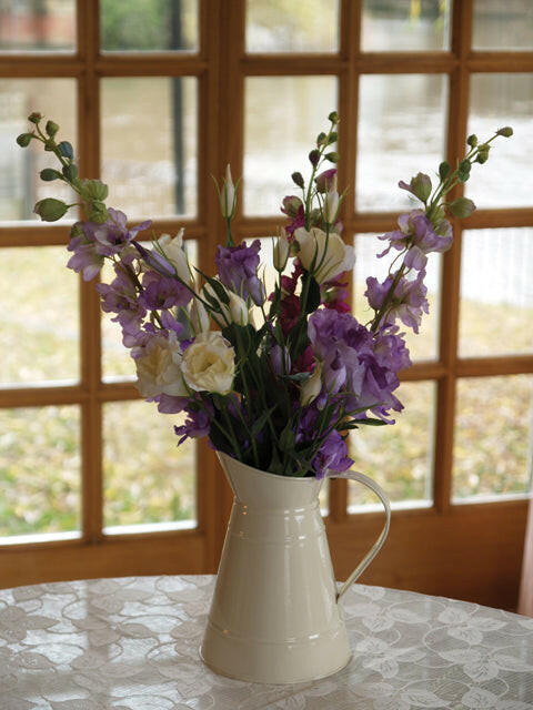 Artificial Silk Small Delphinium Arrangement