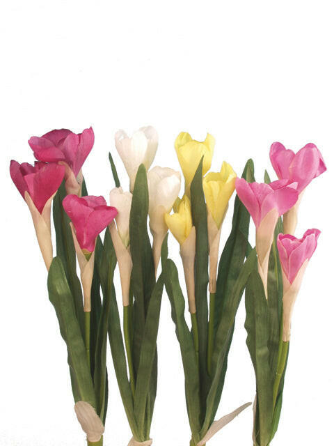 Artificial Silk Crocus