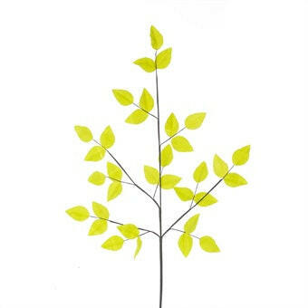 Artificial Velvet Leaf Spray