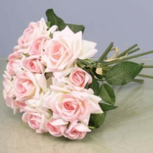 Artificial Supreme Silk Rose Hand Tie