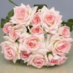 Artificial Supreme Silk Rose Hand Tie