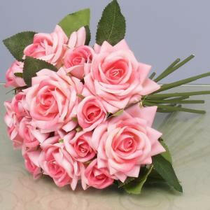 Artificial Supreme Silk Rose Hand Tie