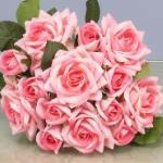 Artificial Supreme Silk Rose Hand Tie