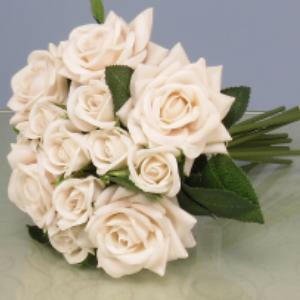 Artificial Supreme Silk Rose Hand Tie