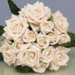 Artificial Supreme Silk Rose Hand Tie