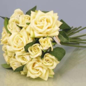 Artificial Supreme Silk Rose Hand Tie