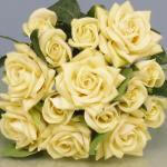 Artificial Supreme Silk Rose Hand Tie