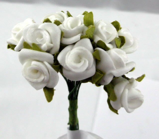 Artificial Polyfoam Rose Bunches