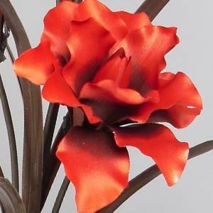 Artificial Silk Open Lily Silk Single Stem