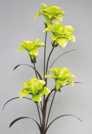 Artificial Silk Open Lily Silk Single Stem