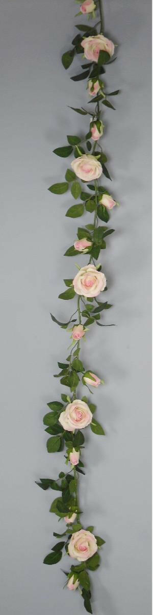 Artificial Silk Supreme English Rose Garland