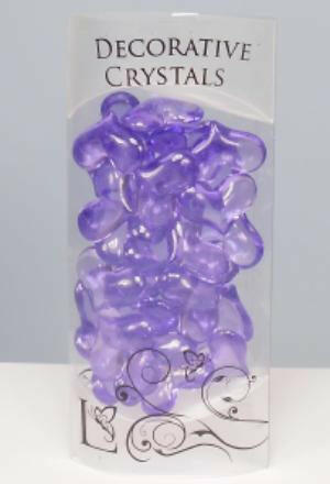 Decorative Acrylic Hearts Crystals