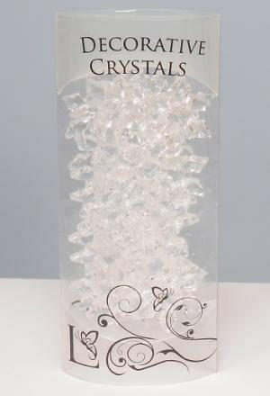 Decorative Acrylic Snow Flakes Crystals