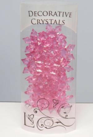 Decorative Acrylic Snow Flakes Crystals