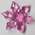 Decorative Acrylic Snow Flakes Crystals