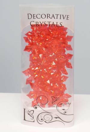 Decorative Acrylic Snow Flakes Crystals