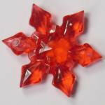 Decorative Acrylic Snow Flakes Crystals