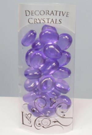Decorative Acrylic Pebbles Crystals