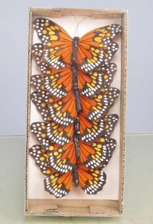 Artificial Feather Butterflies
