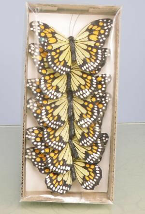 Artificial Feather Butterflies