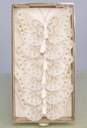 Artificial Glittered Butterflies, Two Tone