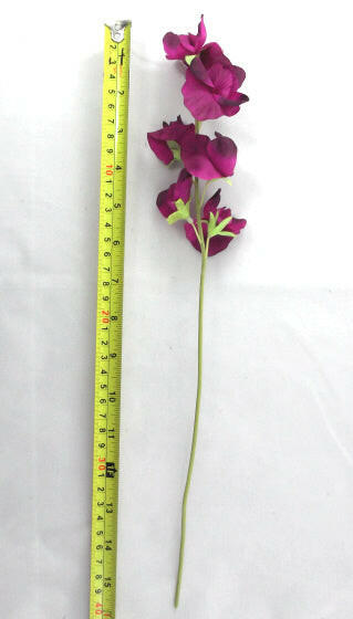 Artificial Silk Sweet Peas Single Stem