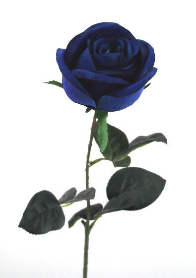 Artificial Silk Eternity Rose Single Stem