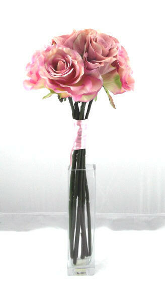 Artificial Silk Eternity Rose Bundle