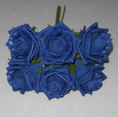 Artificial Colourfast Cottage Rose Bud Bunch