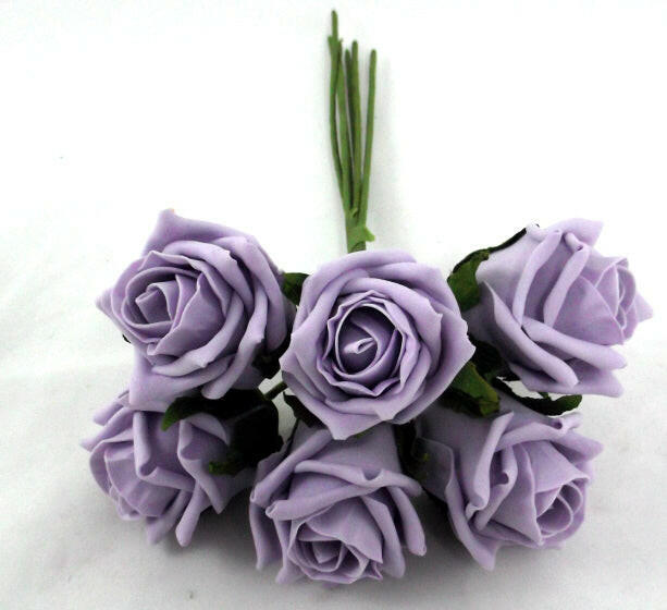 Artificial Colourfast Cottage Rose Bud Bunch