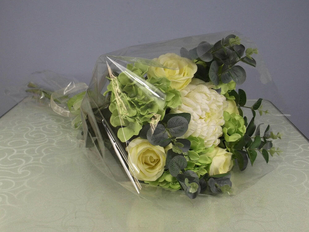 Artificial Silk Large Open Top Hydrangea Bouquet