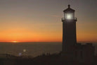 Lighthouse Sunset LED Canvas,