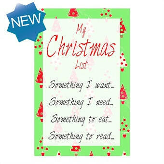 Christmas List Plaque