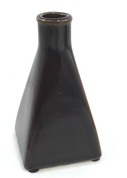Pyramid Ceramic Vase