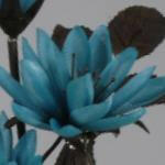 Artificial Silk Water Lily Single Stem, Mini