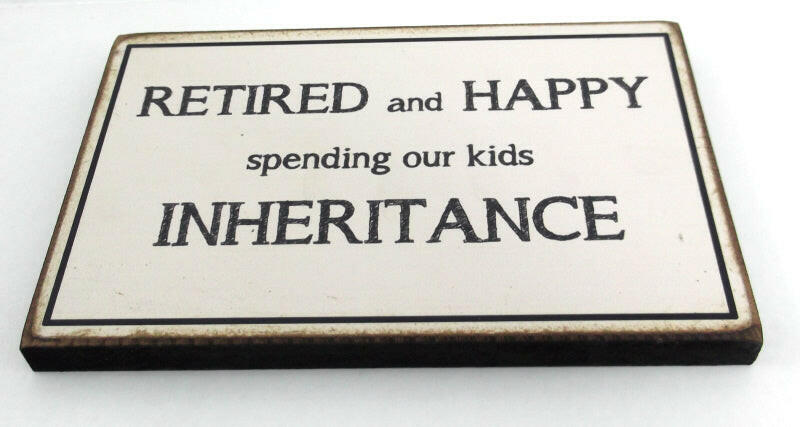 Retired Message Plaque