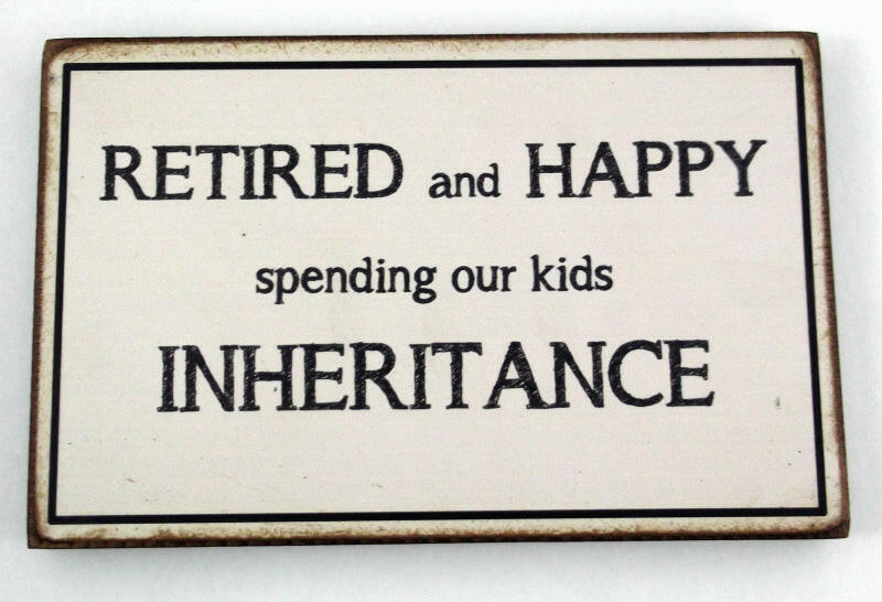 Retired Message Plaque