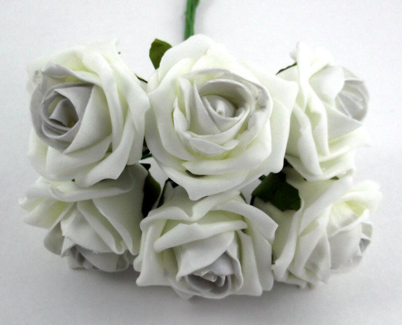 Artificial Colourfast Cottage Rose Bud Bunch