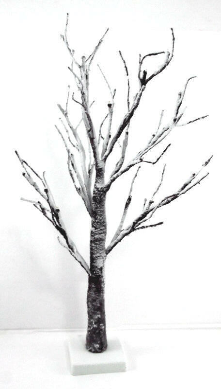 Artificial LED Snowy Twig Tree