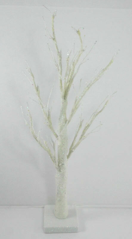 Artificial LED Snowy Twig Tree