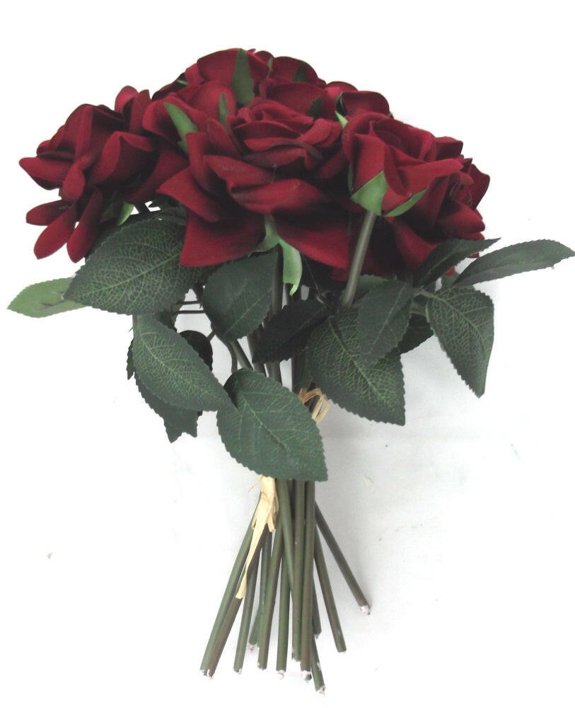 Artificial Supreme Silk Rose Hand Tie