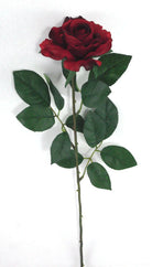 Artificial Silk Premium Rose Medium Single Stem