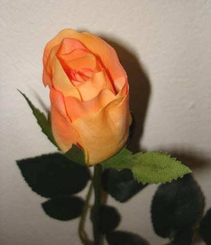 Artificial Real Touch Rose Bud Single Stem