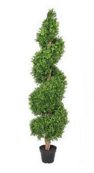 Justartificial.co.uk Spiral Boxwood Topiary Tree