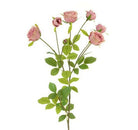 Justartificial.co.uk English Rose Spray Pale Pink 75cm